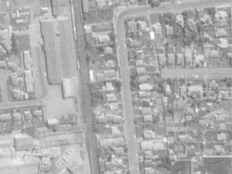 64 Brockworth Place from the air, 1975-1979