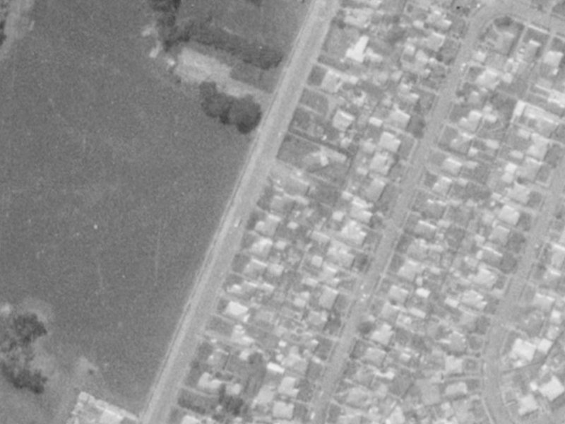 108 Gilberthorpes Road from the air, 1975-1979