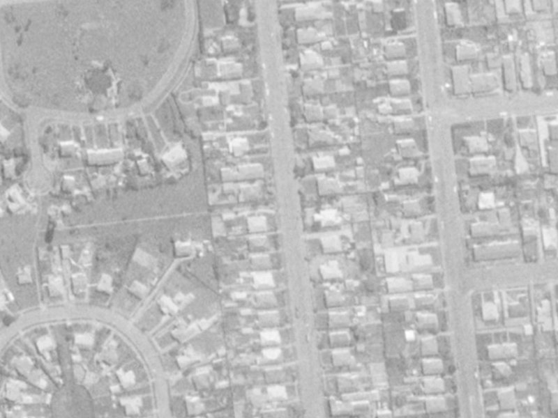 97 Rattray Street from the air, 1975-1979