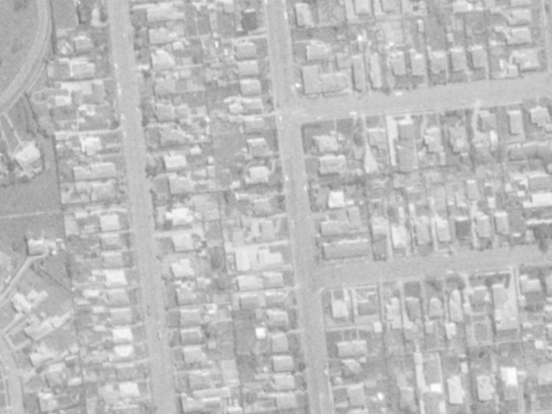 93 Wainui Street from the air, 1975-1979