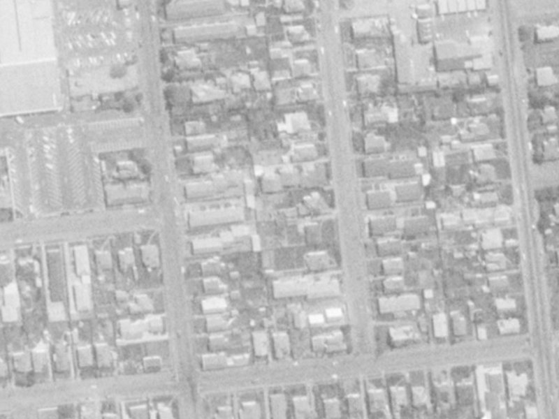 39 Dilworth Street from the air, 1975-1979