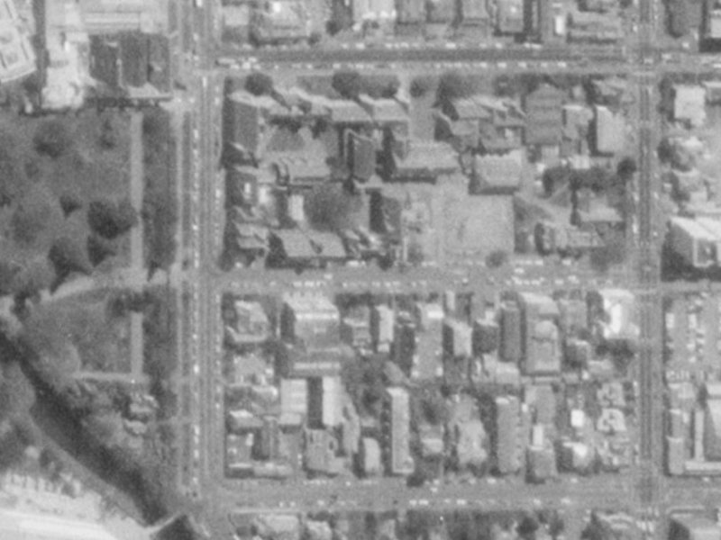 5 Hereford Street from the air, 1975-1979