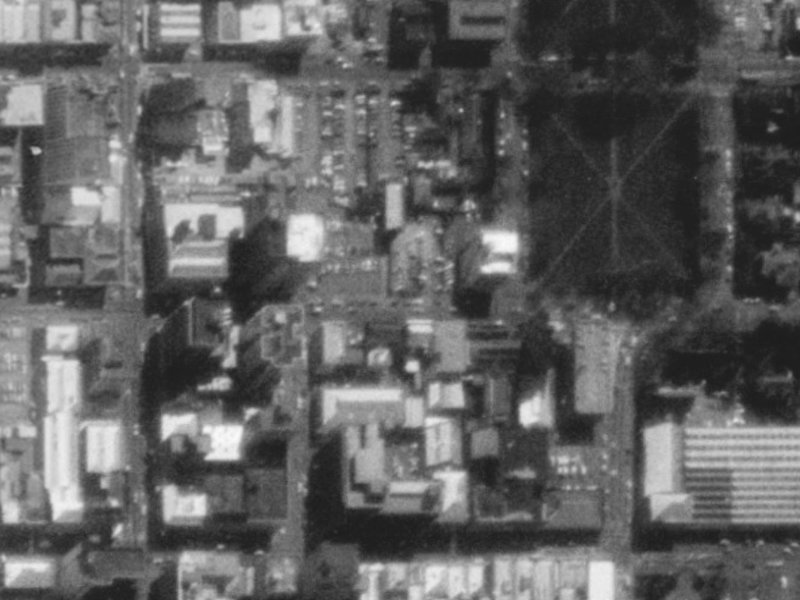 200 Hereford Street from the air, 1975-1979