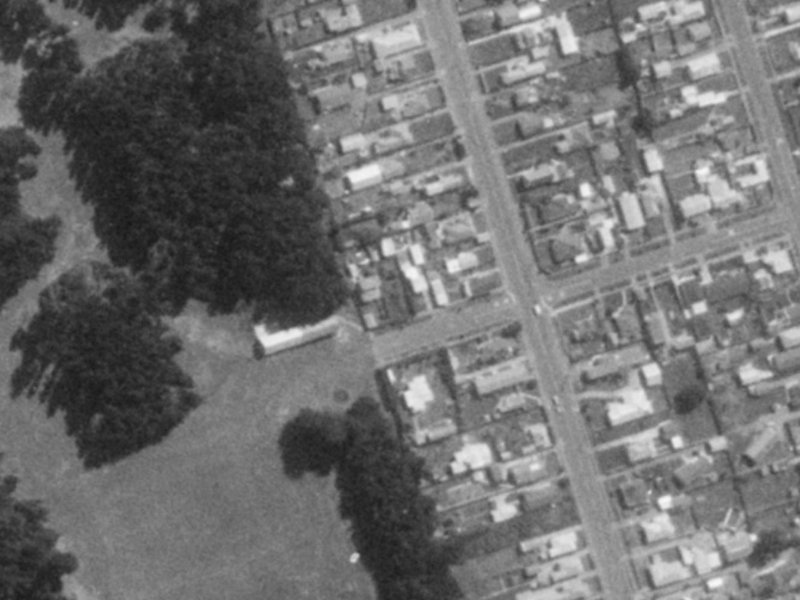 68 Jellicoe Street from the air, 1975-1979