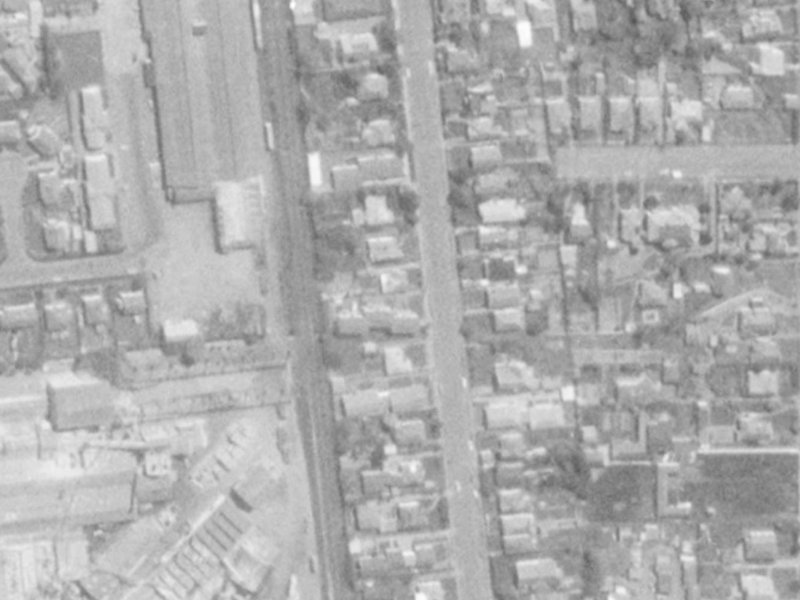 58 Brockworth Place from the air, 1975-1979