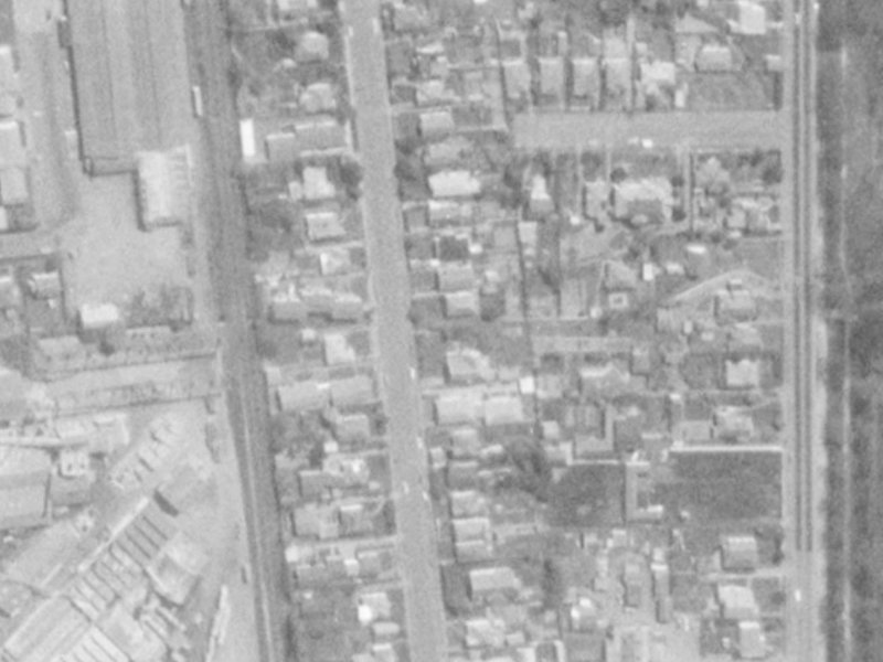 Brockworth Place from the air, 1975-1979