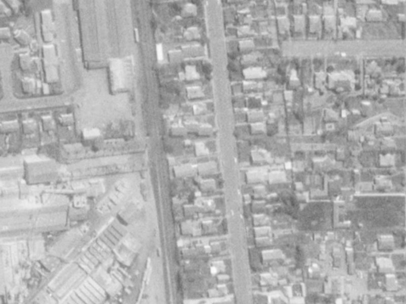 52B Brockworth Place from the air, 1975-1979