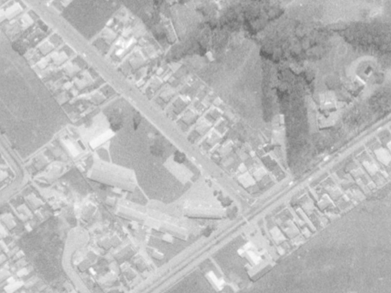 8 English Street from the air, 1975-1979