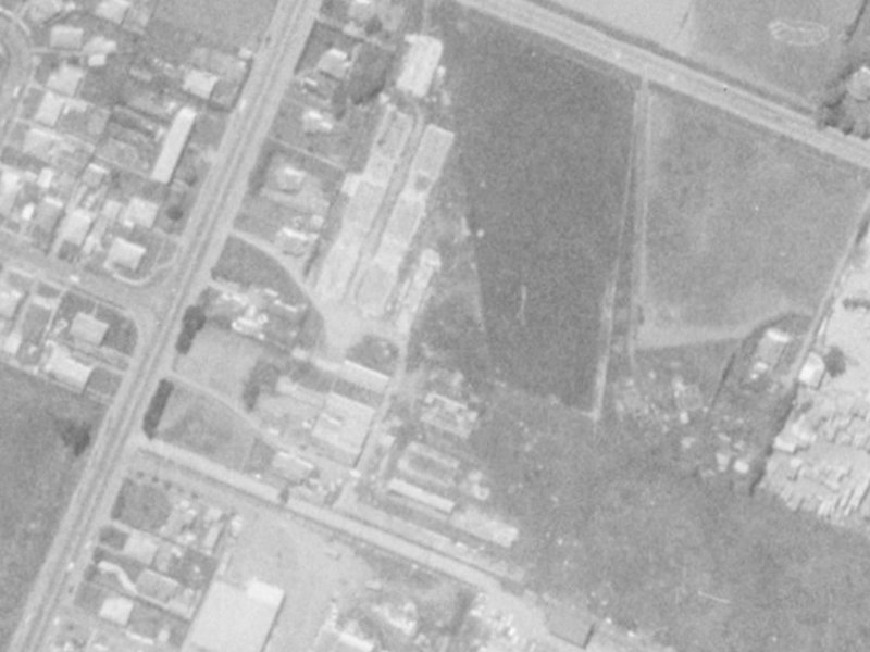 9 Halwyn Drive from the air, 1975-1979