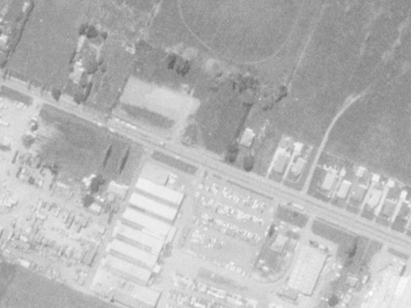2 Kinross Street from the air, 1975-1979