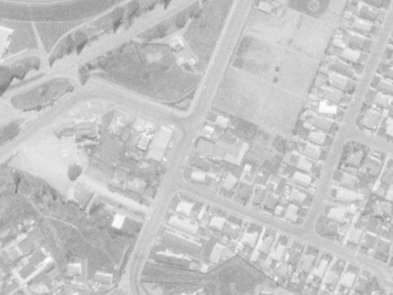 130 Epsom Road from the air, 1975-1979