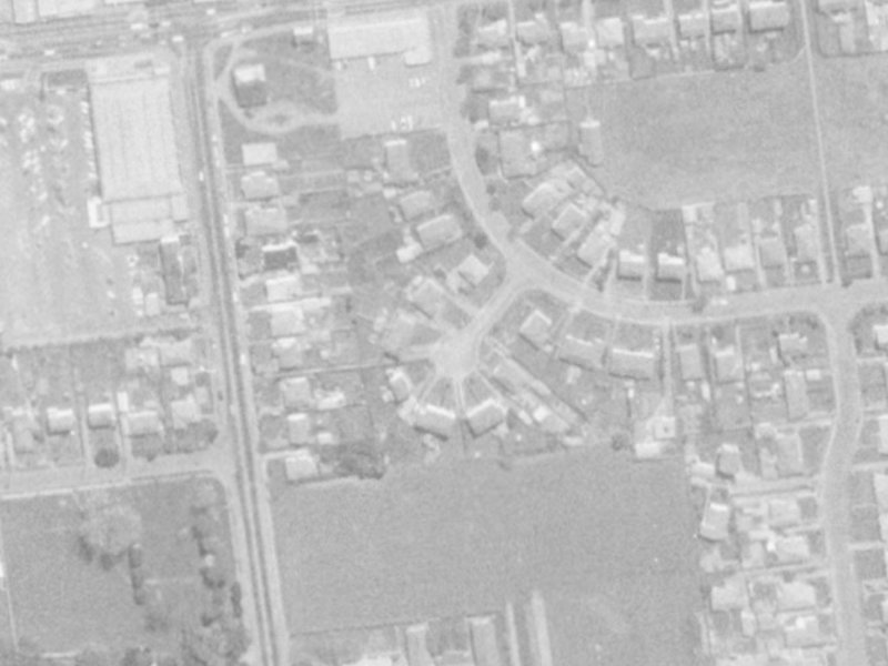 4 Tiora Place from the air, 1975-1979