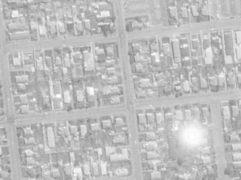 75 Matipo Street from the air, 1975-1979