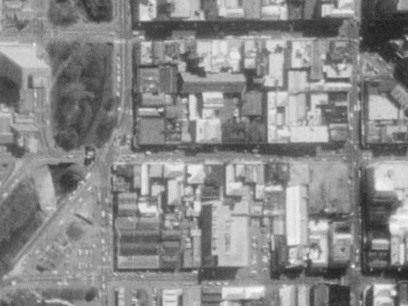 110 Cashel Lane from the air, 1975-1979