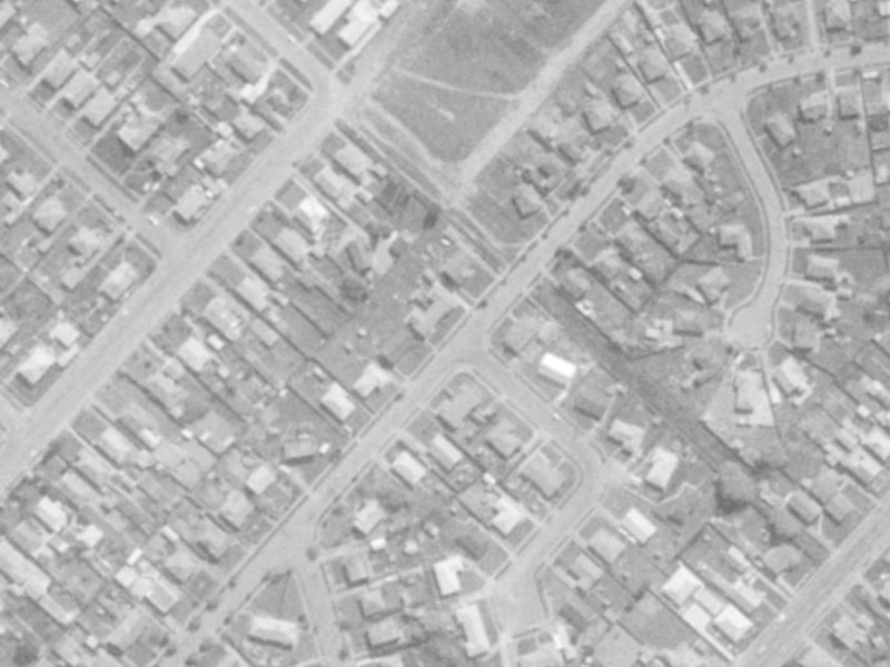 39A Jollie Street from the air, 1975-1979