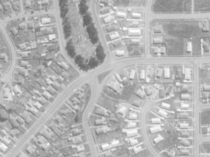 82 Hay Street from the air, 1975-1979