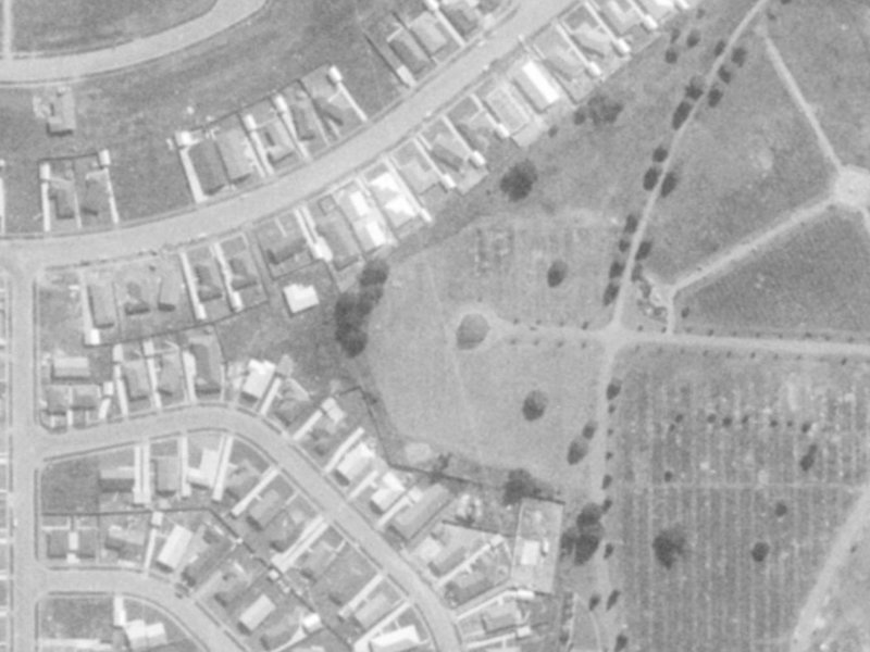 120B Hay Street from the air, 1975-1979