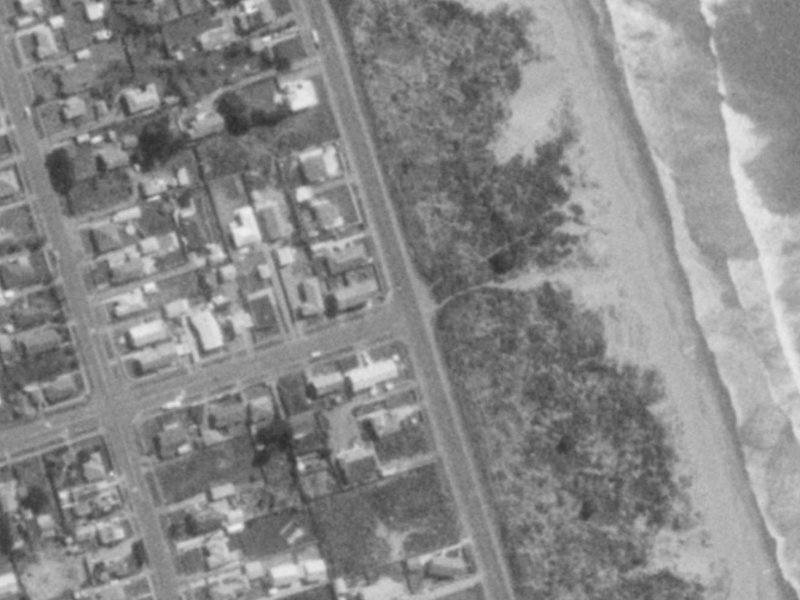 2 Halsey Street from the air, 1975-1979