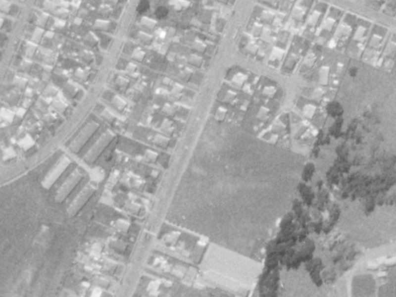 1 Stoneycroft Lane from the air, 1975-1979