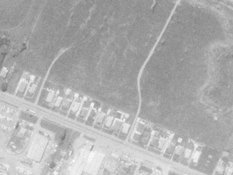 49 Showgate Avenue from the air, 1975-1979