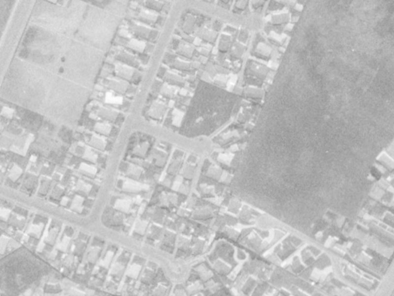 11 Gloaming Place from the air, 1975-1979