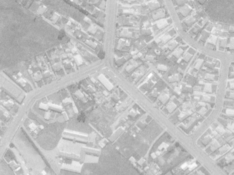 33 Craven Street from the air, 1975-1979