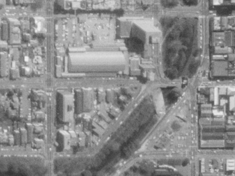 60 Cashel Street from the air, 1975-1979