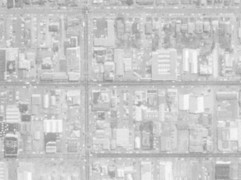 284 Cashel Street from the air, 1975-1979
