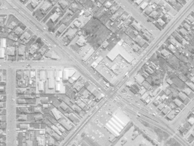 237 Linwood Avenue from the air, 1975-1979