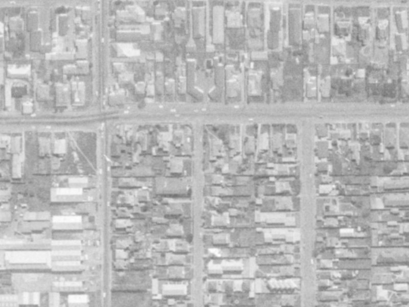 126 Nursery Road from the air, 1975-1979