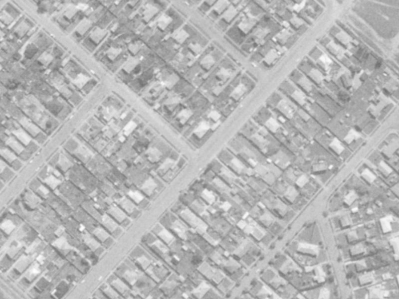 32B Chelsea Street from the air, 1975-1979