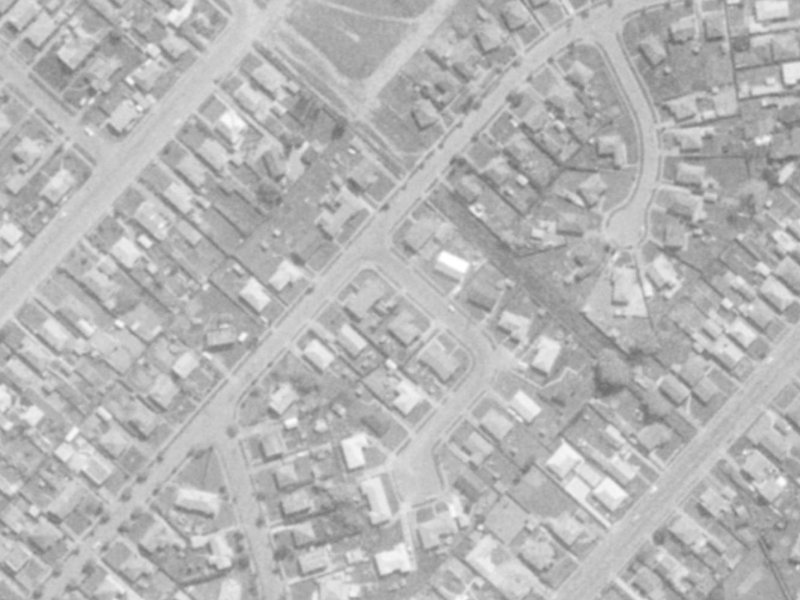 4 Rasen Place from the air, 1975-1979