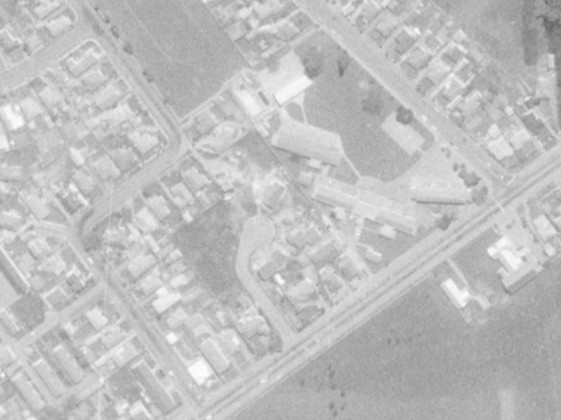 8 Bowman Place from the air, 1975-1979