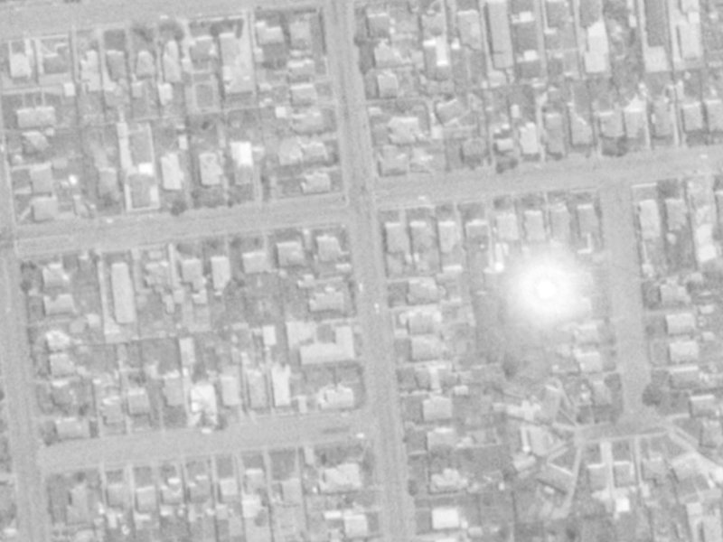 72 Matipo Street from the air, 1975-1979