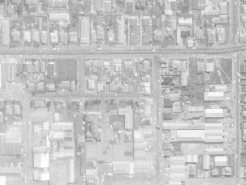 60 Essex Street from the air, 1975-1979