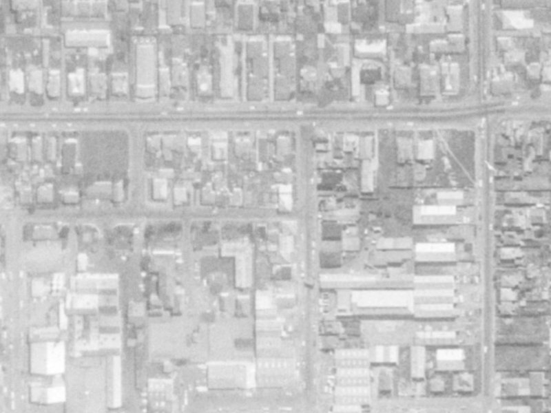 69 Essex Street from the air, 1975-1979