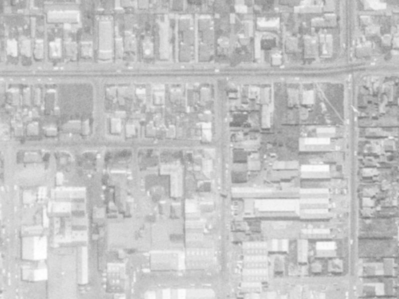 68 Essex Street from the air, 1975-1979