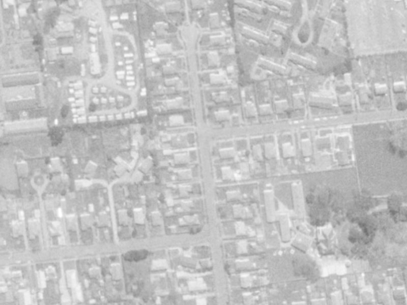 Ballantyne Avenue from the air, 1975-1979