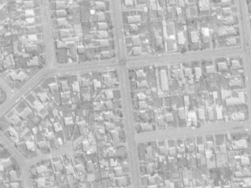 70A Wainui Street from the air, 1975-1979