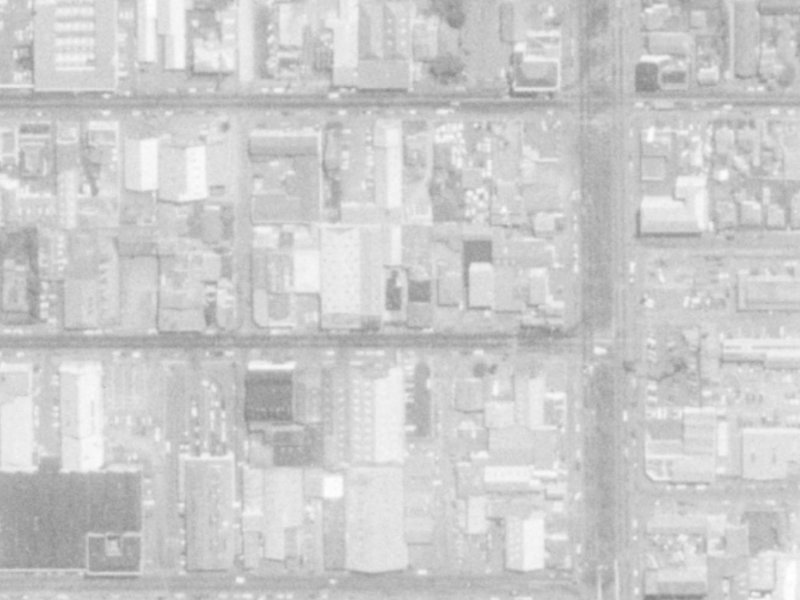 243 Lichfield Street from the air, 1975-1979