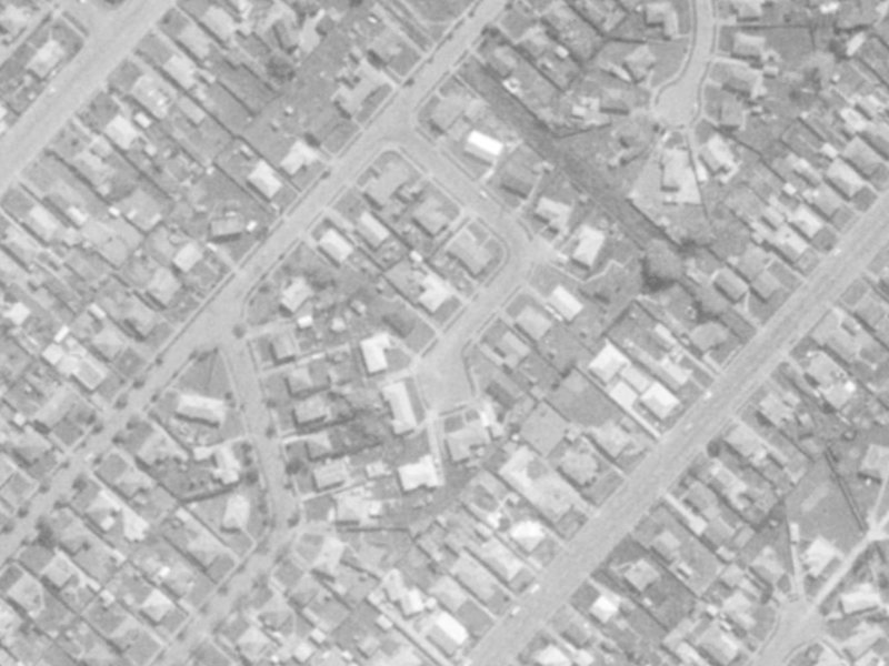 8 Rasen Place from the air, 1975-1979