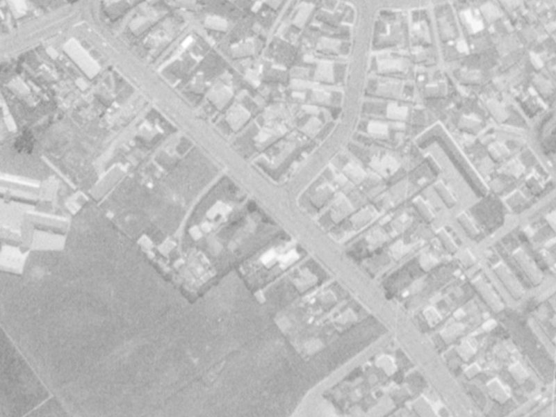 23 Craven Street from the air, 1975-1979