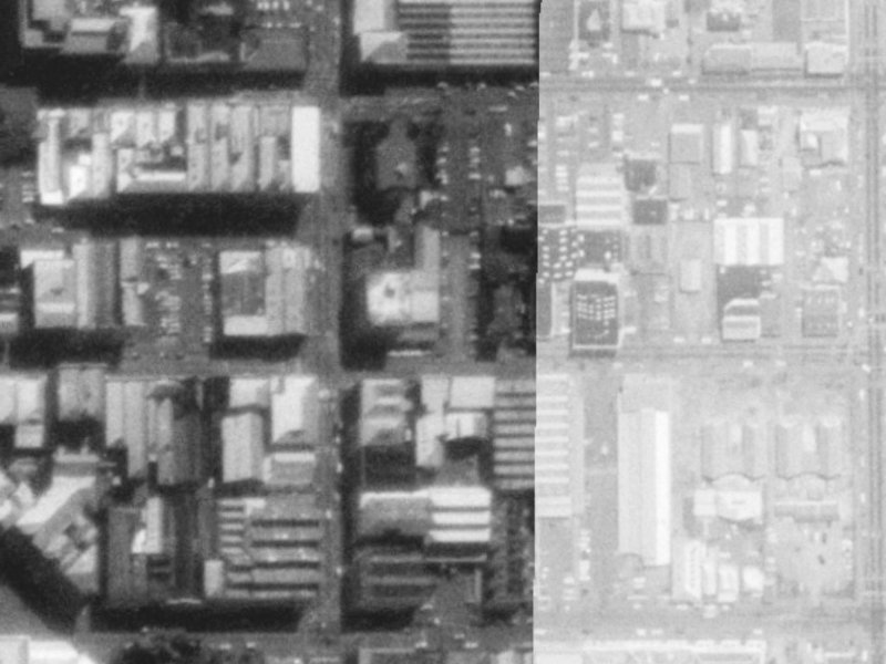 153 Lichfield Street from the air, 1975-1979