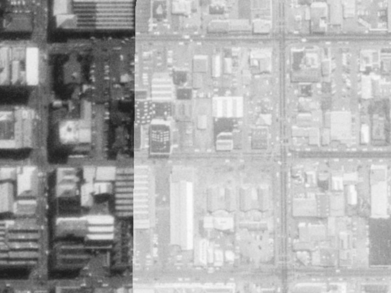 173 Lichfield Street from the air, 1975-1979