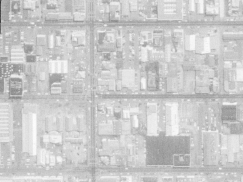 197 Lichfield Street from the air, 1975-1979
