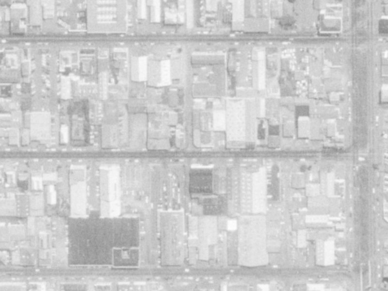 229 Lichfield Street from the air, 1975-1979