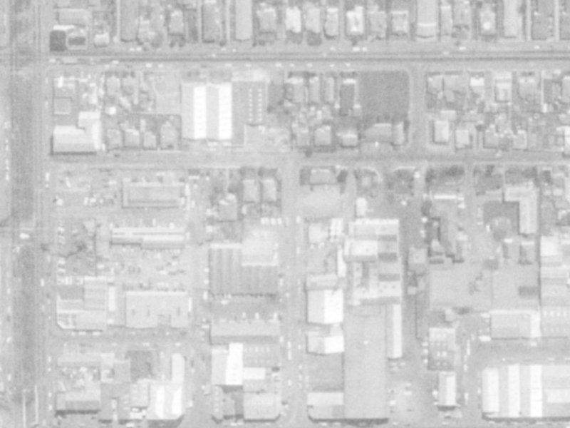 28 Essex Street from the air, 1975-1979