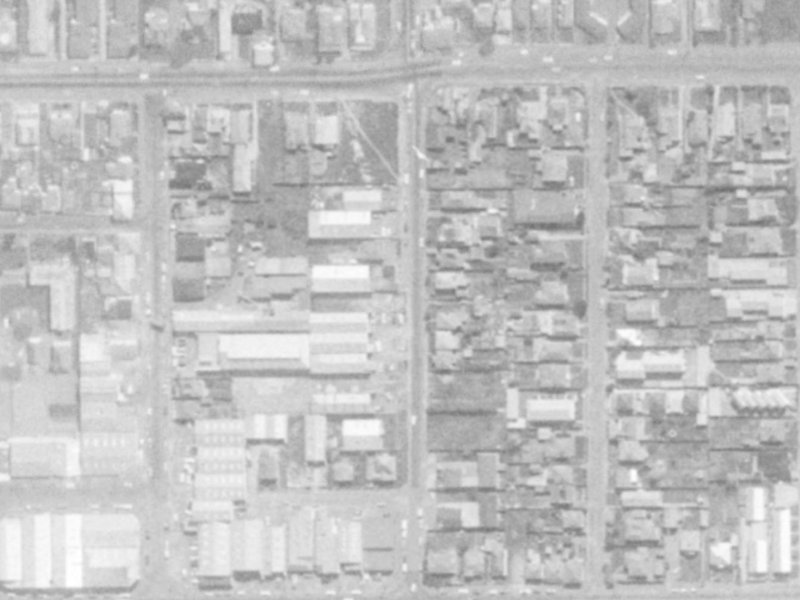 25 Stanmore Road from the air, 1975-1979