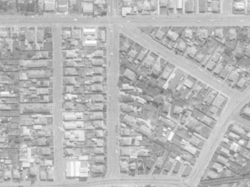 26 England Street from the air, 1975-1979