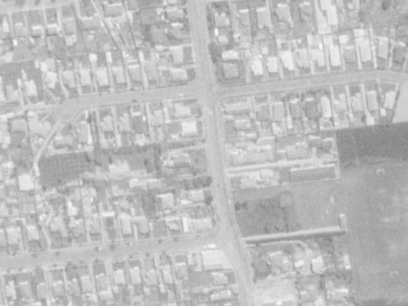 36 Middleton Road from the air, 1975-1979